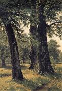 Ivan Shishkin Oak oil painting artist